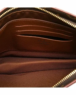 Clutch Bags*Louis Vuitton Preloved Pochette Metis Monogram Clutch Bag F0ARSM131Q85DB89 Brown