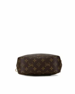 Shoulder Bags*Louis Vuitton Preloved Pochette Metis Monogram Shoulder Bag Brown