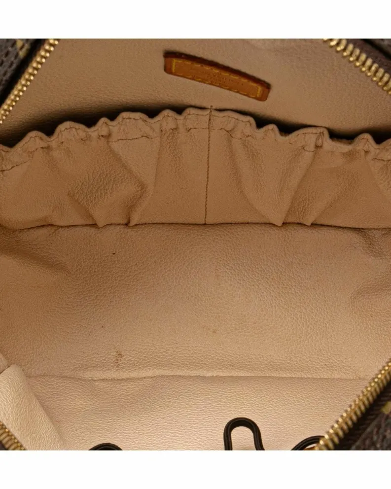 Shoulder Bags*Louis Vuitton Preloved Pochette Metis Monogram Shoulder Bag Brown