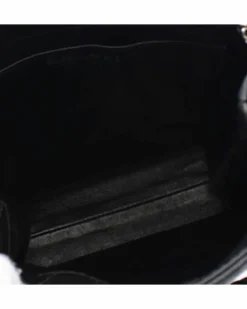 Tote Bags*Chanel Preloved Quilted Lambskin Vertical Shopping Tote Black