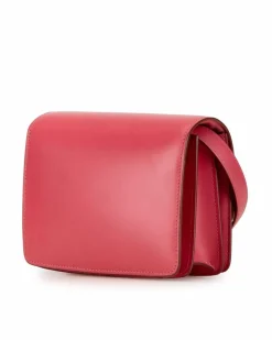 Cross-Body Bags*Celine Preloved Small Calfskin Classic Box Crossbody Bag with Interior Slip Pink