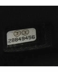 Clutch Bags*Chanel Preloved Tweed Round Clutch with Chain and Coin Purse White