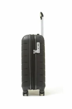 Handbags*Rock Prime 8 Wheel Hardshell Expandable Suitcase Small Black