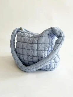 Cross-Body Bags*SVNX Quilted Holdall Bag In Baby Blue