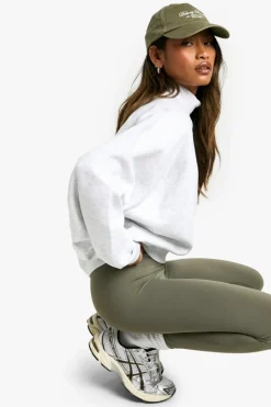 Sweatshirts|Hoodies & Sweatshirts*boohoo Raglan Seam Funnel Neck Balloon Sleeve Oversized Sweatshirt ash grey