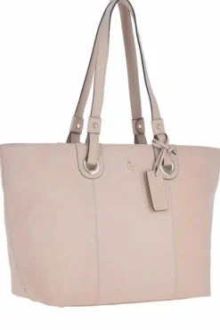 Tote Bags*Ashwood Leather Real Leather Medium Tote Bag Cream