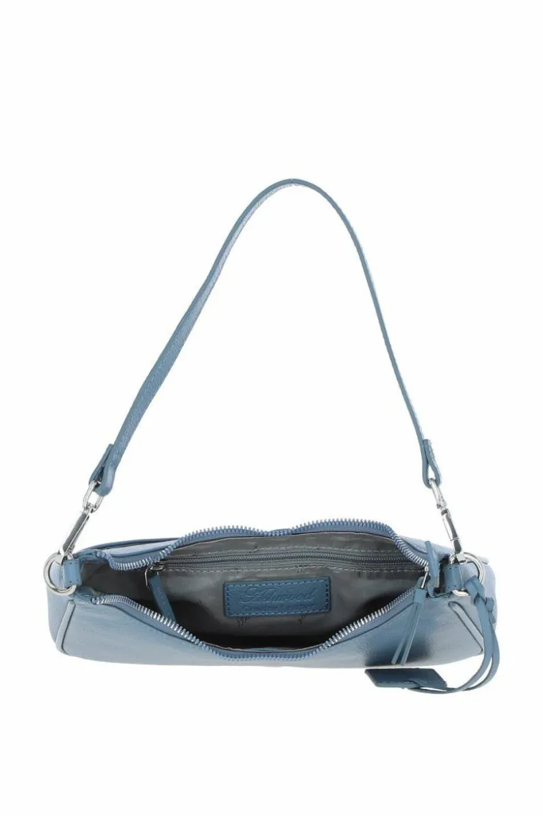 Shoulder Bags|Handbags*Ashwood Leather Real Leather Shoulder Bag with Detachable Crossbody Strap Blue
