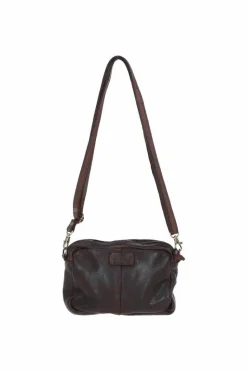 Cross-Body Bags*Ashwood Leather Real Leather Vintage Cross Body Bag Dark Brown