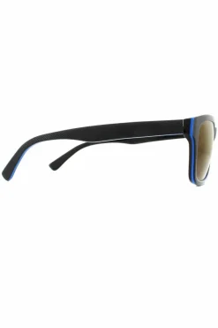 Sunglasses*Lacoste Rectangle Blue Purple Sunglasses Black