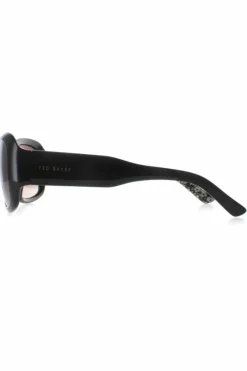 Sunglasses*Ted Baker Rectangle Brown Gradient TB1183 Charlotte Black