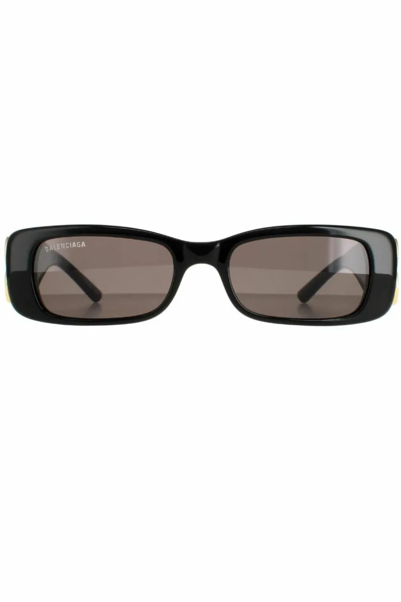 Sunglasses*Balenciaga Rectangle Grey BB0096S Black