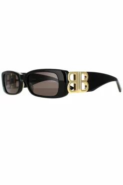 Sunglasses*Balenciaga Rectangle Grey BB0096S Black