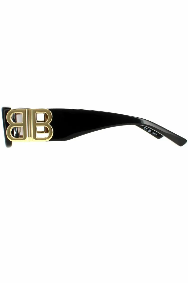 Sunglasses*Balenciaga Rectangle Grey BB0096S Black