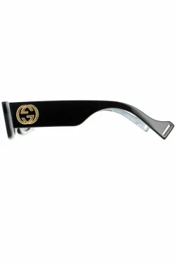Sunglasses*Gucci Rectangle Grey GG0516S Black