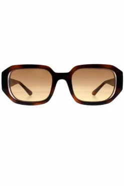 Sunglasses*Guess Rectangle Blonde Havana Gradient GU7817 Brown