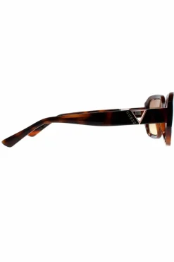 Sunglasses*Guess Rectangle Blonde Havana Gradient GU7817 Brown