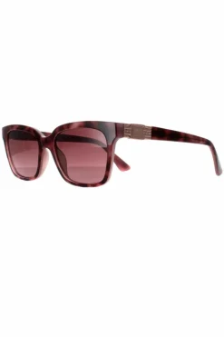 Sunglasses*Guess Rectangle Bordeaux Havana Bordeaux GU7869 Pink