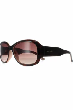 Sunglasses*Ted Baker Rectangle Gradient TB1183 Charlotte Brown