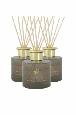 Candles & Diffusers|Candles*Nicola Spring Reed Diffusers 200ml Green Pomelo & Passion Fruit Pack of 3 Grey