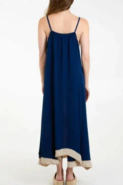 Cami Dresses|Midi Dresses*HOXTON GAL Relaxed Fit Cami Midi Dress Navy