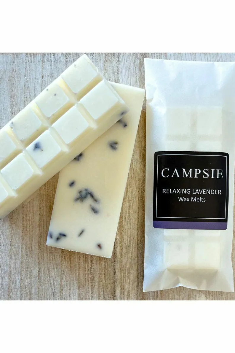 Candles & Diffusers|Candles*CAMPSIE Candles Relaxing Lavender Wax Melt Duo White