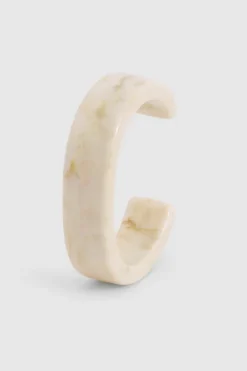 Bracelets*boohoo Resin Chunky Bangle cream