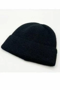 Hats & Gloves|Hats & Gloves*SVNX Ribbed Beanie Hat In Black
