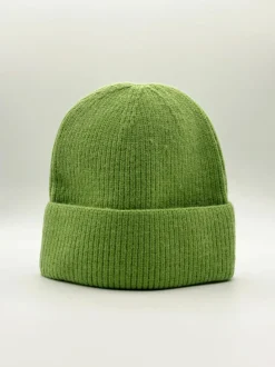 Hats & Gloves|Hats & Gloves*SVNX Ribbed Beanie Hat In Green