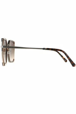 Sunglasses*Guess Rimless Dark Havana Gradient GF0418 Brown