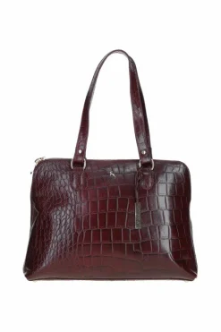 Shoulder Bags|Handbags*Ashwood Leather Riviera Chic' Real Leather Bag Burgundy