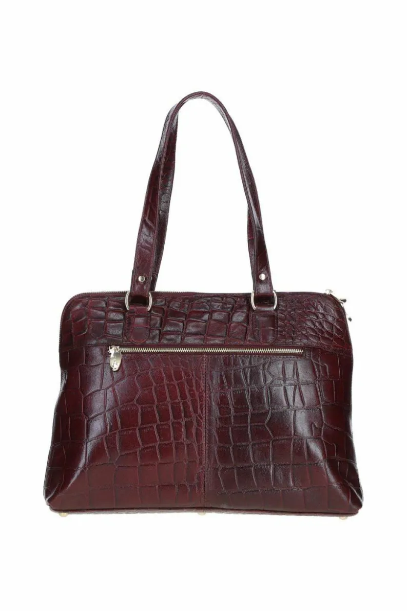 Shoulder Bags|Handbags*Ashwood Leather Riviera Chic' Real Leather Bag Burgundy