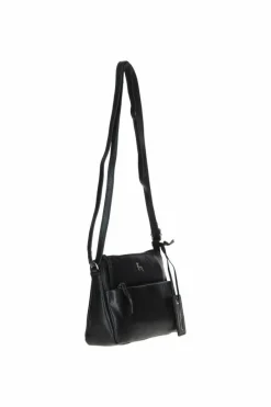 Handbags|Cross-Body Bags*Ashwood Leather Rose' Elegant Leather Crossbody Bag with Adjustable Strap Black