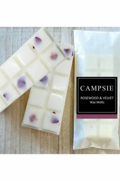 Candles & Diffusers|Candles*CAMPSIE Candles Rosewood & Velvet Wax Melt Duo White