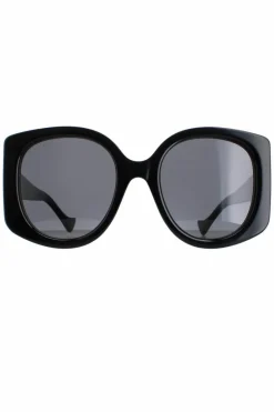 Sunglasses*Gucci Round Grey GG1257S Black