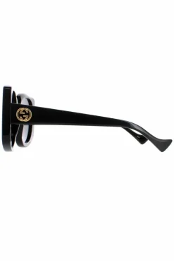 Sunglasses*Gucci Round Grey GG1257S Black