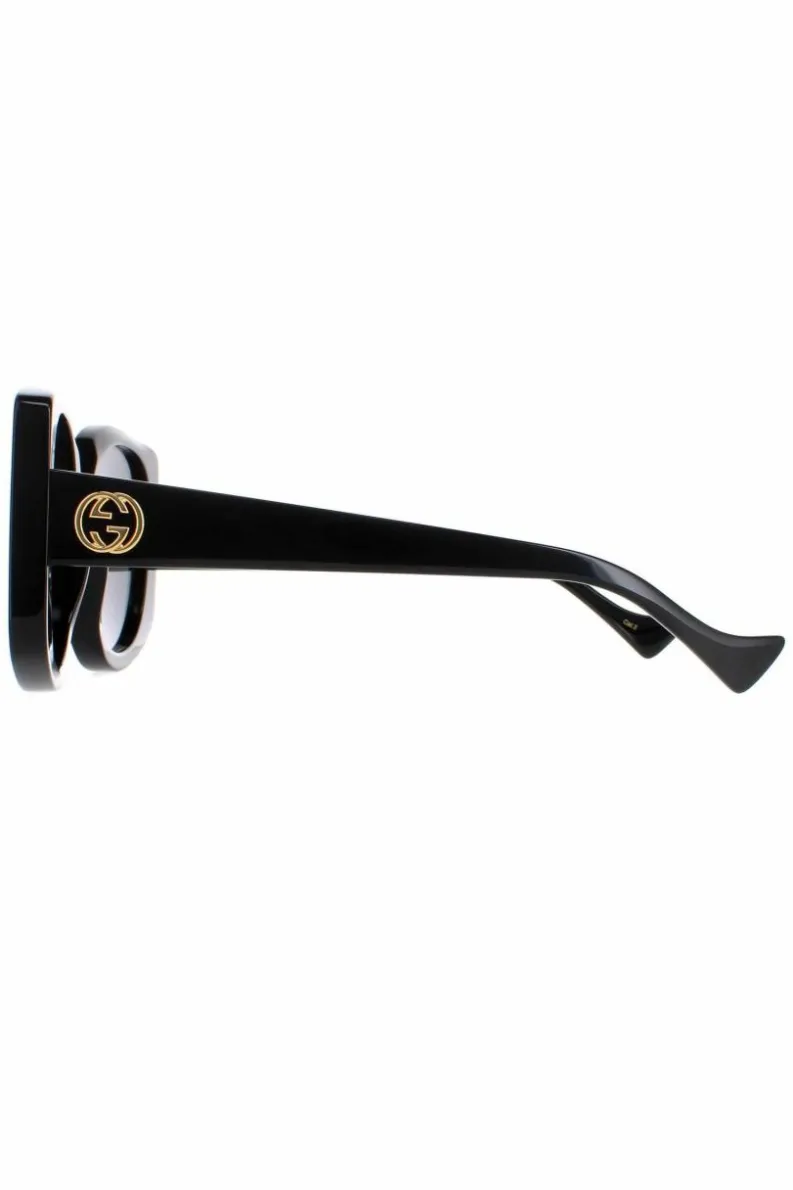 Sunglasses*Gucci Round Grey GG1257S Black