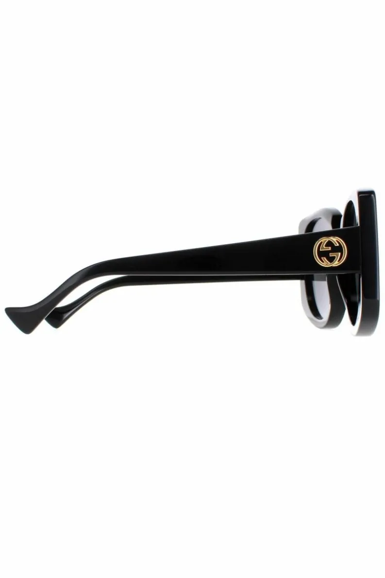 Sunglasses*Gucci Round Grey GG1257S Black