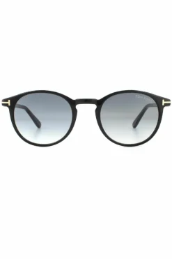 Sunglasses*Tom Ford Round Grey Gradient Sunglasses Black