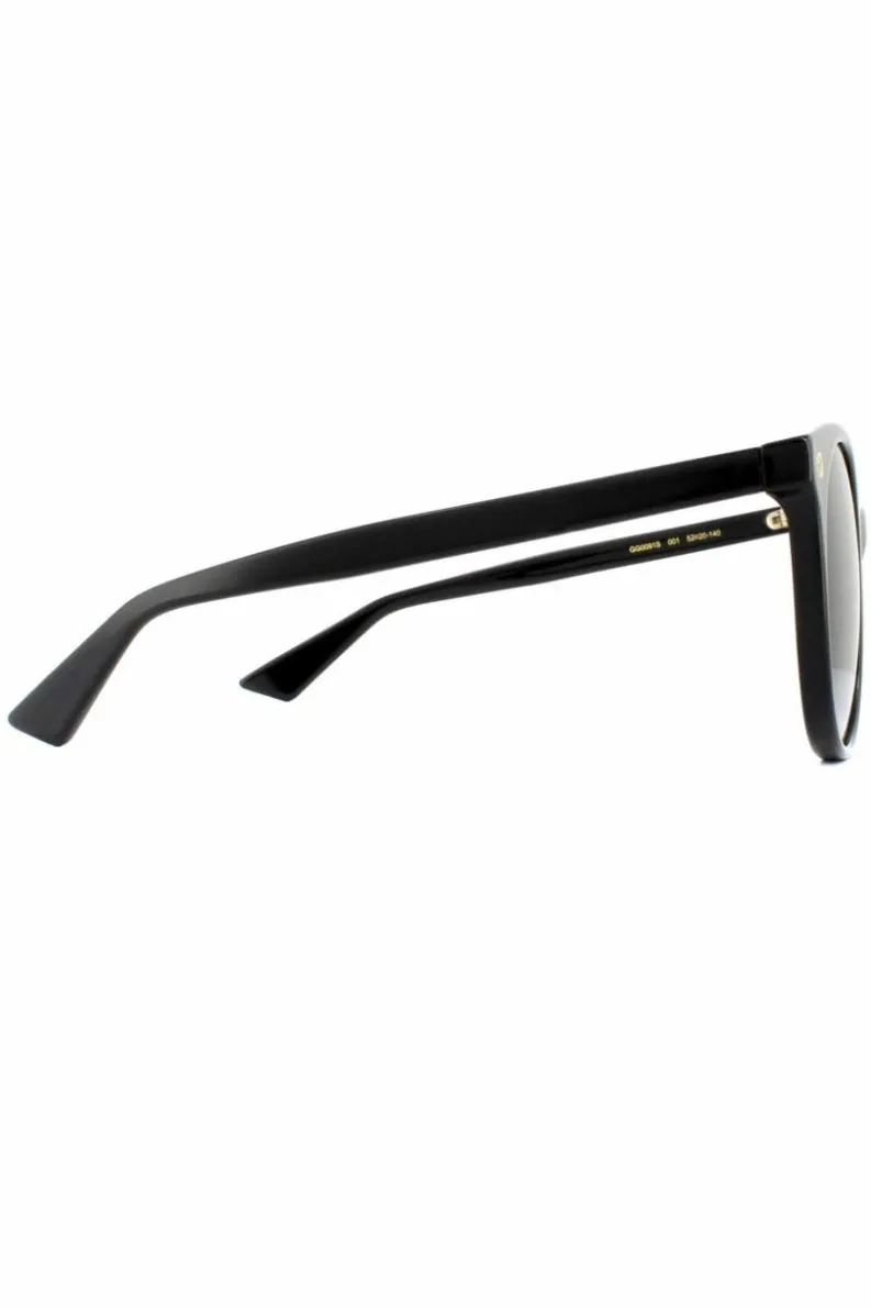 Sunglasses*Gucci Round Grey Gradient Sunglasses Black