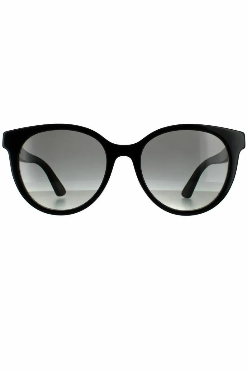 Sunglasses*Gucci Round Grey Gradient Sunglasses Black