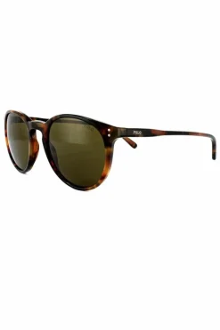 Sunglasses*Polo Ralph Lauren Round Havana Sunglasses Brown