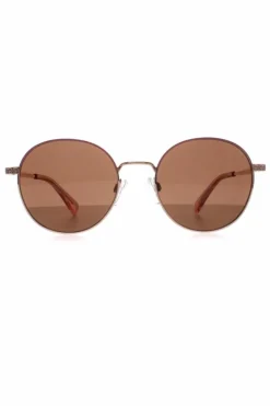 Sunglasses*Ted Baker Round Rose Brown TB1679 Willa Gold