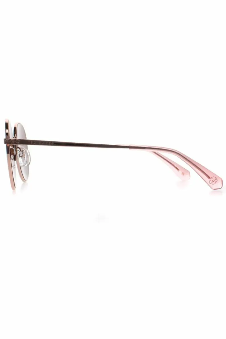 Sunglasses*Ted Baker Round Rose Brown TB1679 Willa Gold