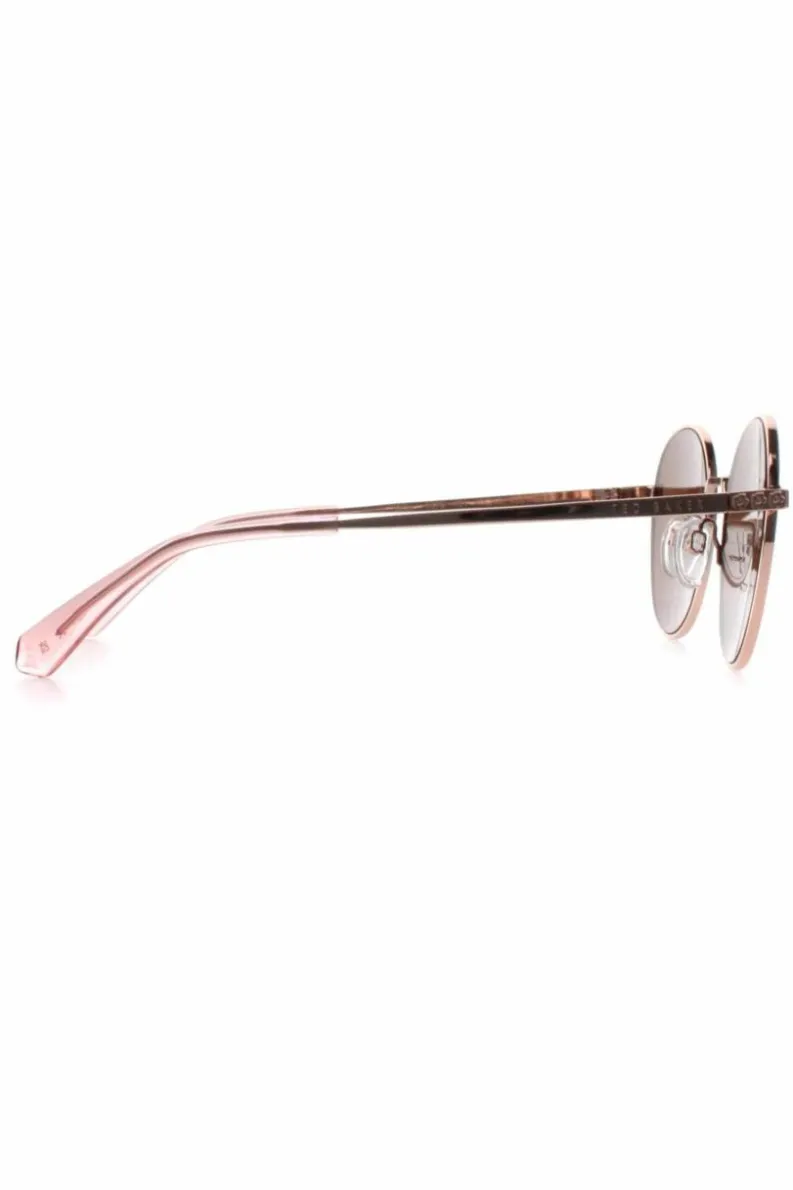 Sunglasses*Ted Baker Round Rose Brown TB1679 Willa Gold