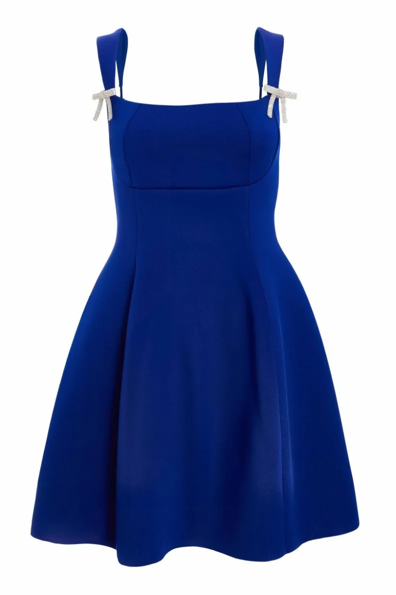 A Line Dresses|Skater Dresses*Quiz A-Line Mini Dress Royal