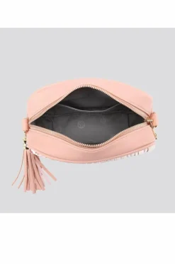 Cross-Body Bags|Handbags*Kitise Satin Pleated Tassel Charm Camera Handbag Small Crossbody Bag Light Green