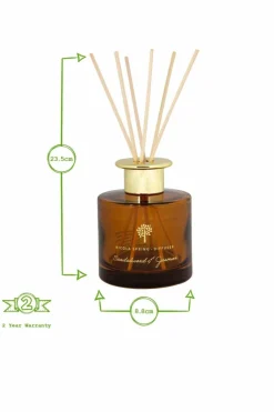 Candles & Diffusers|Candles*Nicola Spring Scented Candle & Reed Diffuser Set 350g Sandalwood & Jasmine Orange