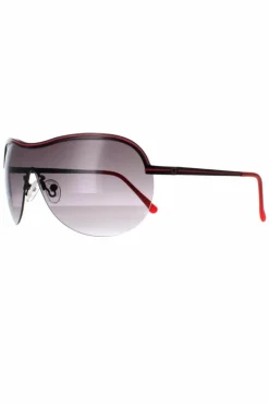 Sunglasses*Guess Semi Rimless Grey Gradient GF6002 Black