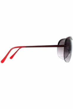 Sunglasses*Guess Semi Rimless Grey Gradient GF6002 Black