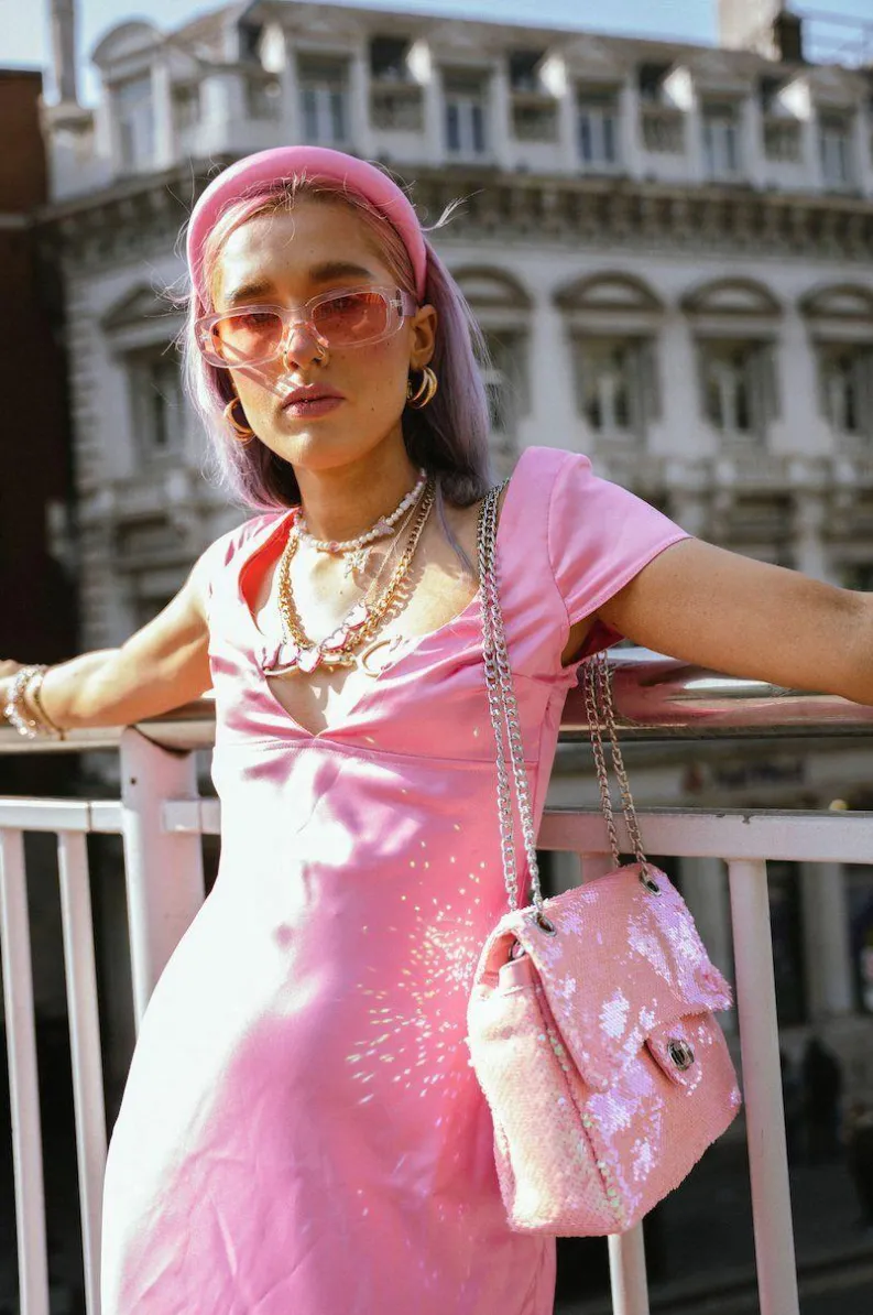 Shoulder Bags*My Accessories London Sequin Crossbody Bag Pink